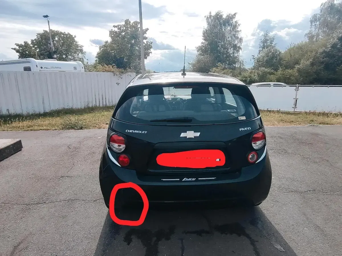 Gebraucht Chevrolet Aveo 86 PS (63 kW) 2013 Schwarz Kleinwagen