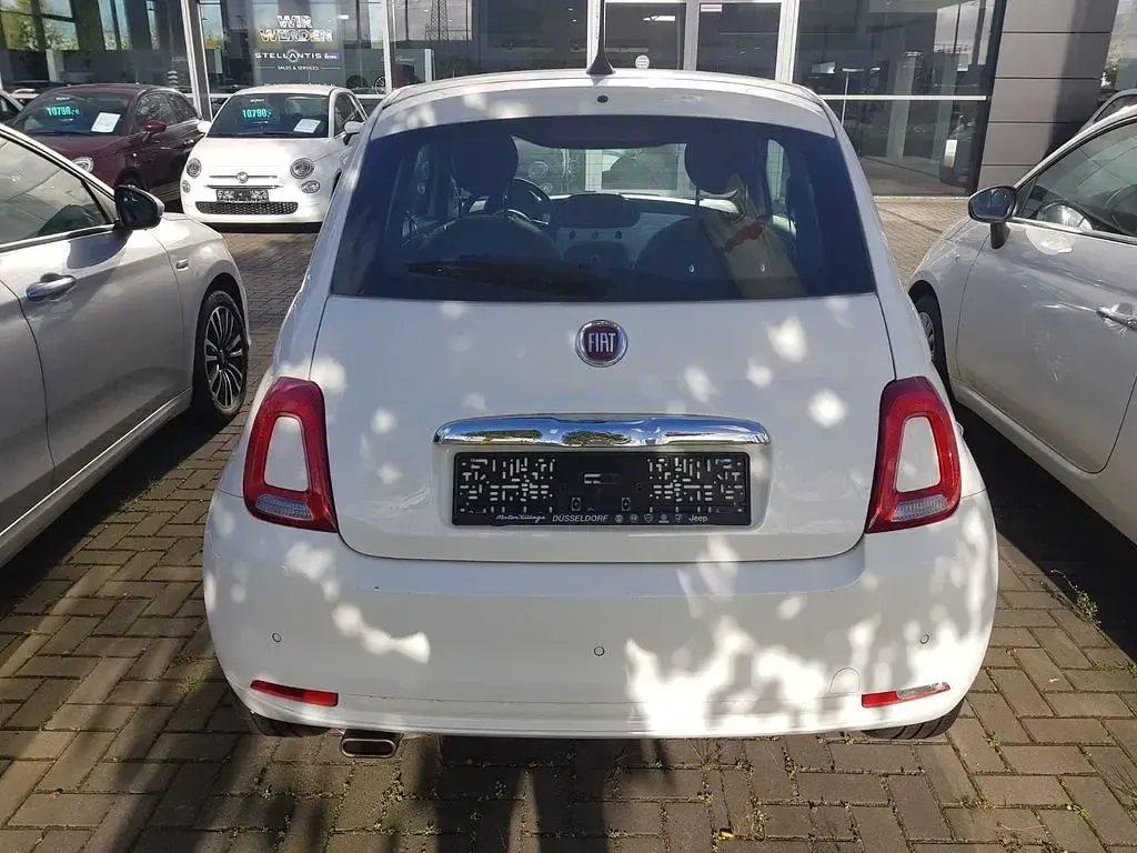 Gebraucht Fiat 500 Lounge 69 PS (50 kW) 2019 Weiß Limousine