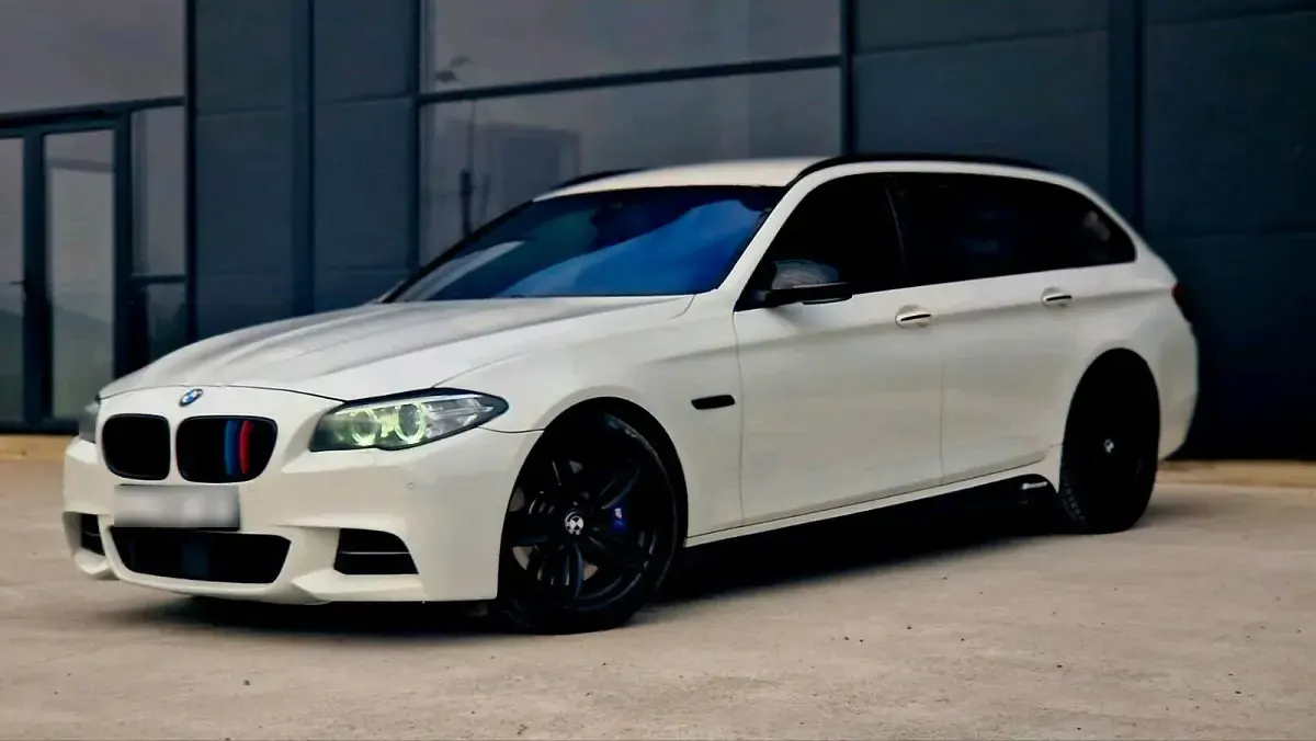 Gebraucht BMW M550 381 PS (280 kW) 2015 Weiß Limousine