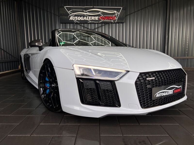 Grau Gebraucht 2017 Audi R8 Spyder Ambiente Cabrio | 113.990 € (Fairer Preis) - Bild 1/4