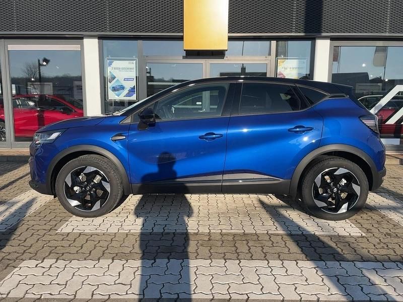 Neu Renault Captur Techno 2025 Ironblau metallic, black pearlschwarz metallic (blau) SUV