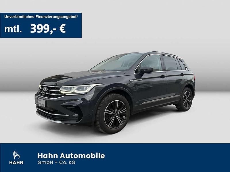 Grau Gebraucht 2021 VW Tiguan Elegance SUV | 24.895 € (Superpreis) - Bild 1/3