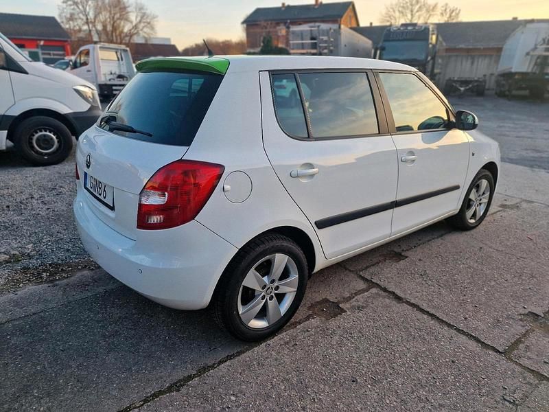 Gebraucht Skoda Fabia 69 PS (50 kW) 2013 Weiß Kleinwagen