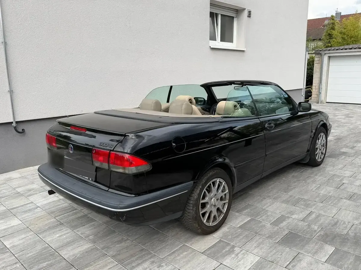 Occasion Saab 900 Cabriolet 150 ch (110 kW) 1995 Noir Cabriolet