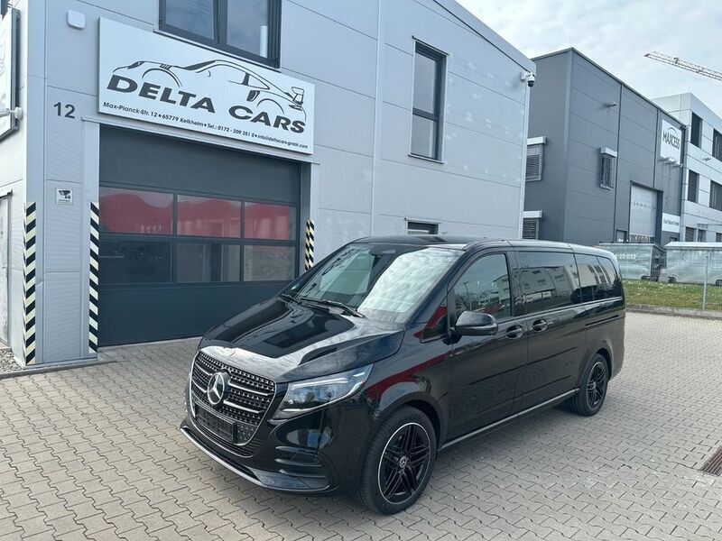 Schwarz Neu 2025 Mercedes V300 AMG line Van / Kleinbus | 109.480 € (Etwas zu teuer) - Bild 1/4