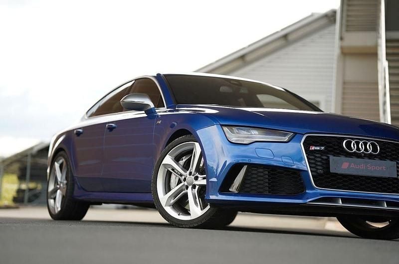 Blau Gebraucht 2013 Audi RS7 Sport Kleinwagen | 52.999 € - Bild 1/4