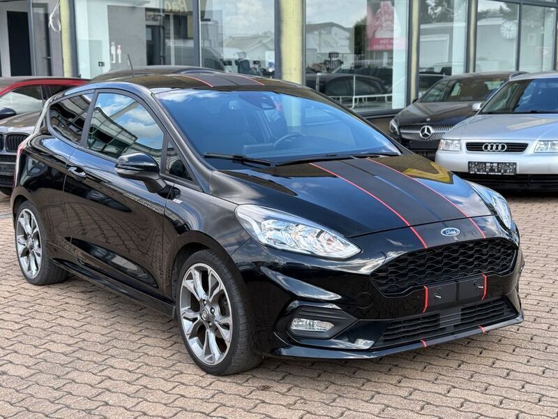 Schwarz Gebraucht 2018 Ford Fiesta ST-Line Kleinwagen | 7.999 € (Superpreis) - Bild 1/4