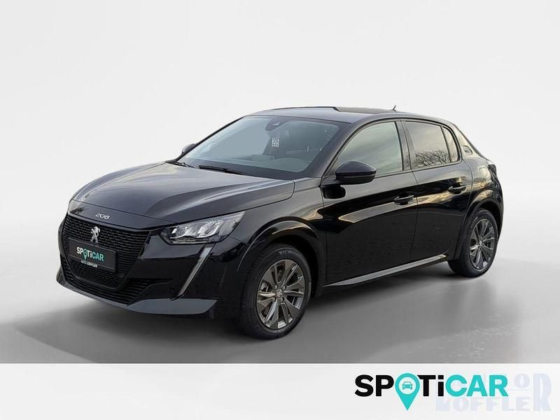 Schwarz Gebraucht 2023 Peugeot e-208 Allure Kleinwagen | 20.490 € (Guter Preis) - Bild 1/4
