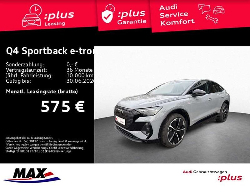 Gebraucht Audi Q4 e-tron S-Line 250 kW (340 PS) 2025 Kieselgrau SUV