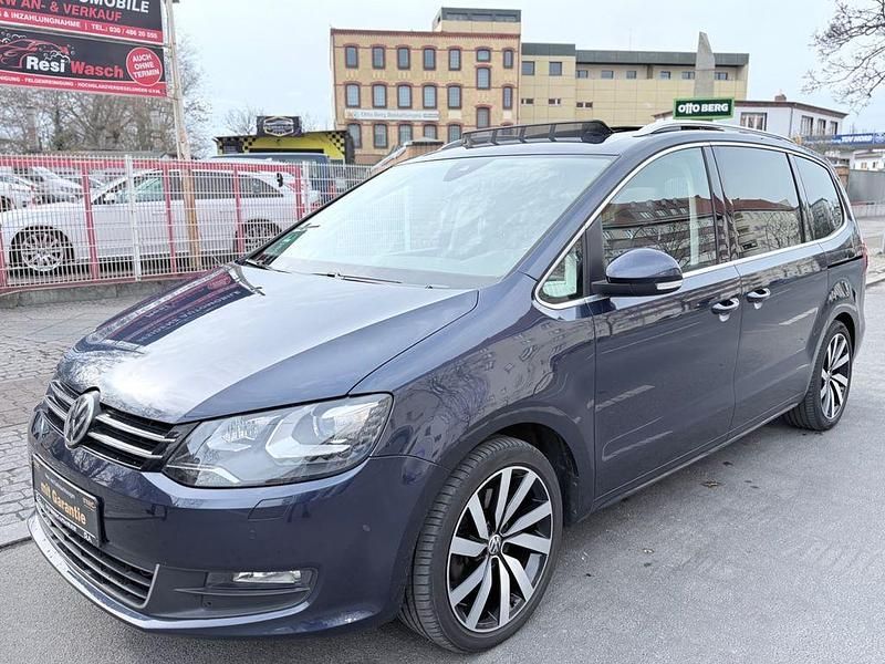 Gebraucht VW Sharan Allstar 184 PS (135 kW) 2016 Blau Van / Kleinbus