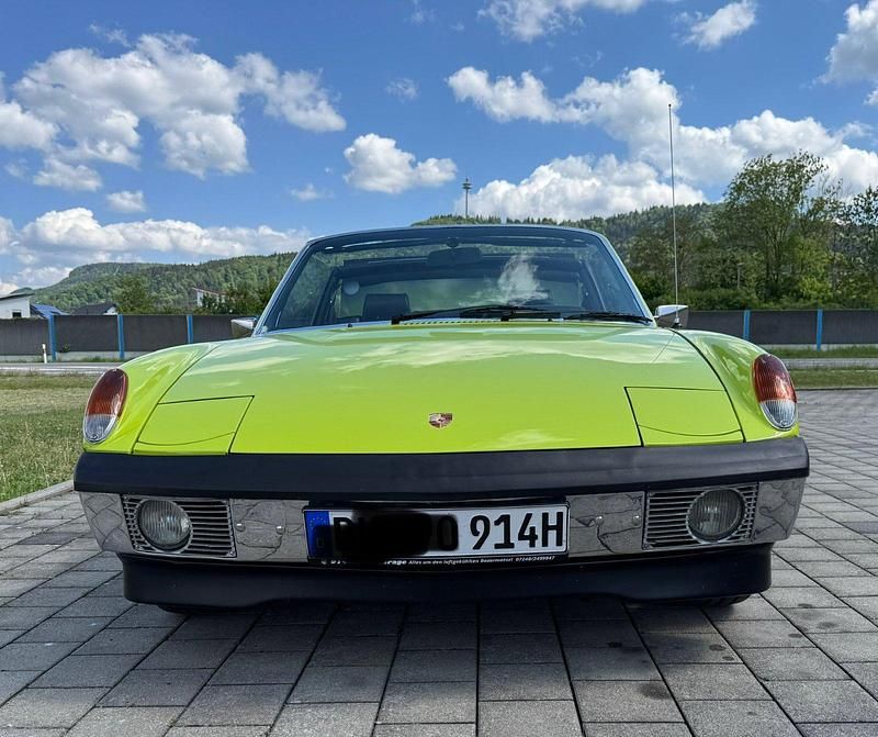 Grün Gebraucht 1974 Porsche 914 Cabrio | 49.500 € - Bild 1/4