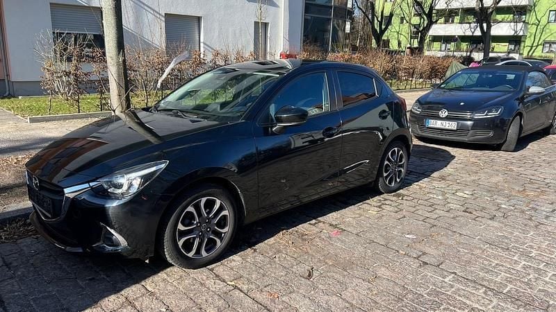 Gebraucht Mazda 2 90 PS (66 kW) 2018 Schwarz Limousine