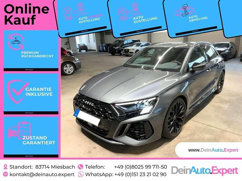 Daytonagrau perleffekt Gebraucht 2023 Audi RS3 Kleinwagen | 58.300 € (Guter Preis) - Bild 1/4
