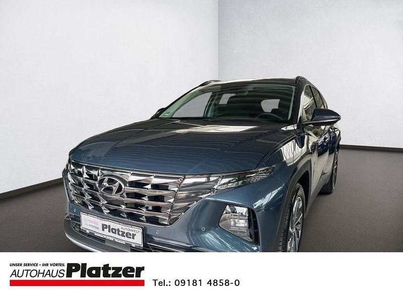 Blau Gebraucht 2023 Hyundai Tucson Trend SUV | 33.980 € (Etwas zu teuer) - Bild 1/4