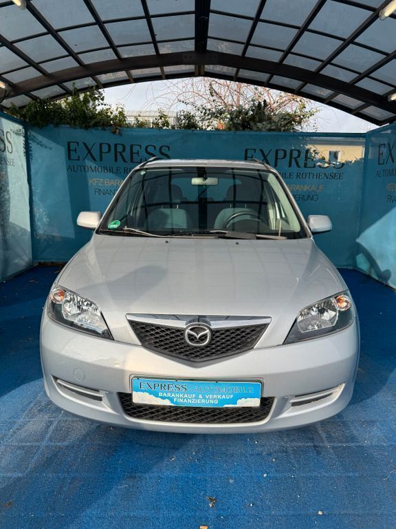 Silber Gebraucht 2004 Mazda 2 Active Kleinwagen | 899 € (Superpreis) - Bild 1/4