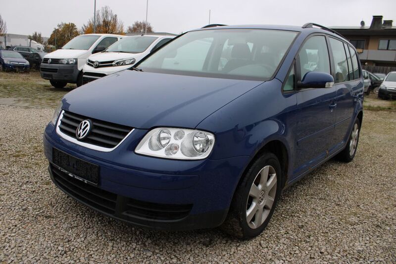 Blau Gebraucht 2006 VW Touran Van / Kleinbus | 1.090 € (Superpreis) - Bild 1/4