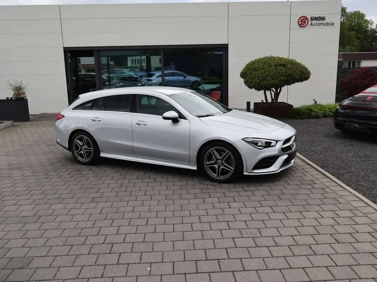 Gebraucht Mercedes CLA220 AMG line 190 PS (139 kW) 2021 Iridiumsilber  metalliclack Limousine