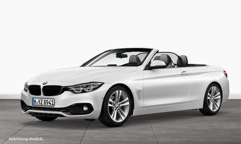 Mineralweiß Gebraucht 2017 BMW 420 Sport Line Cabrio | 23.990 € (Etwas zu teuer) - Bild 1/3