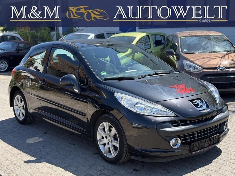 Schwarz Gebraucht 2007 Peugeot 207 Kleinwagen | 1.490 € (Fairer Preis) - Bild 1/4