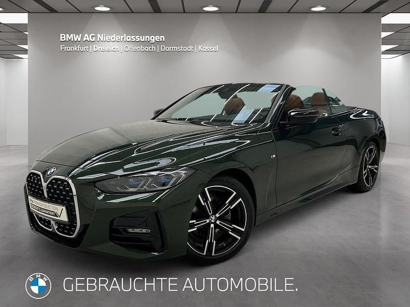 Grün Gebraucht 2022 BMW 420 M Sport Cabrio | 38.670 € (Fairer Preis) - Bild 1/4