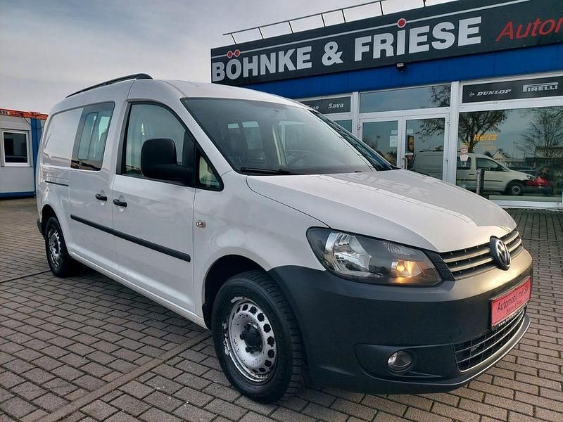 Gebraucht VW Caddy Maxi 102 PS (75 kW) 2015 Weiß Van / Kleinbus