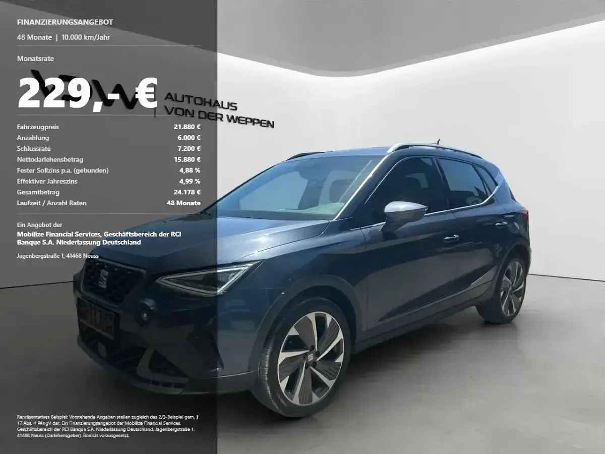 Gebraucht Seat Arona FR 85 PS (62 kW) 2024 SUV