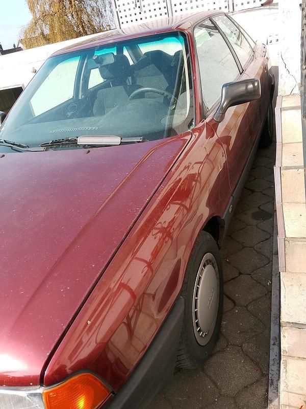 Second-hand Audi 80 90 CP (66 kW) 1991 Roșu Berlinǎ