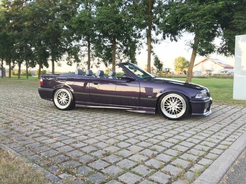 Violet Gebraucht 1996 BMW 328 Cabriolet M Sport Cabrio | 9.500 € (Superpreis) - Bild 1/4