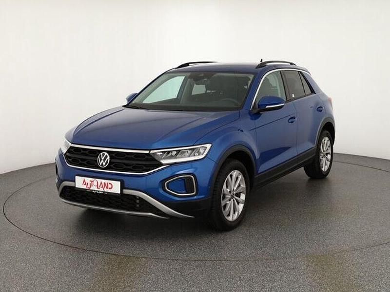 Blau Gebraucht 2024 VW T-Roc SUV | 28.490 € (Guter Preis) - Bild 1/4