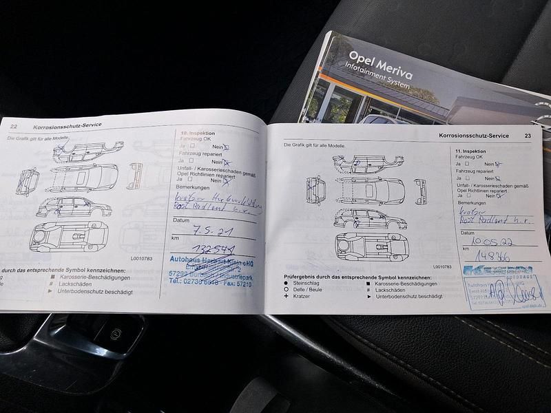 Gebraucht Opel Meriva 120 PS (88 kW) 2011 Grau Van / Kleinbus