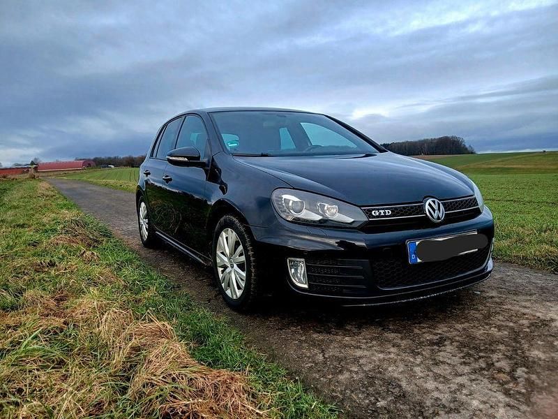Schwarz Gebraucht 2011 VW Golf GTD Limousine | 6.499 € (Fairer Preis) - Bild 1/4