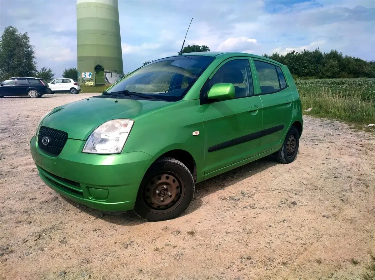 Gebraucht Kia Picanto LX 65 PS (47 kW) 2008 Grün Kleinwagen