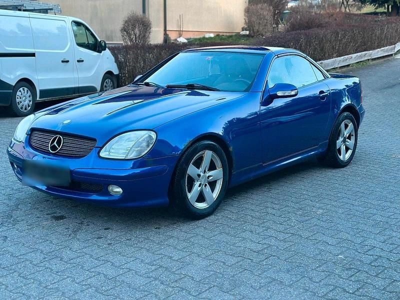 Gebraucht Mercedes SLK200 163 PS (119 kW) 2000 Blau Cabrio