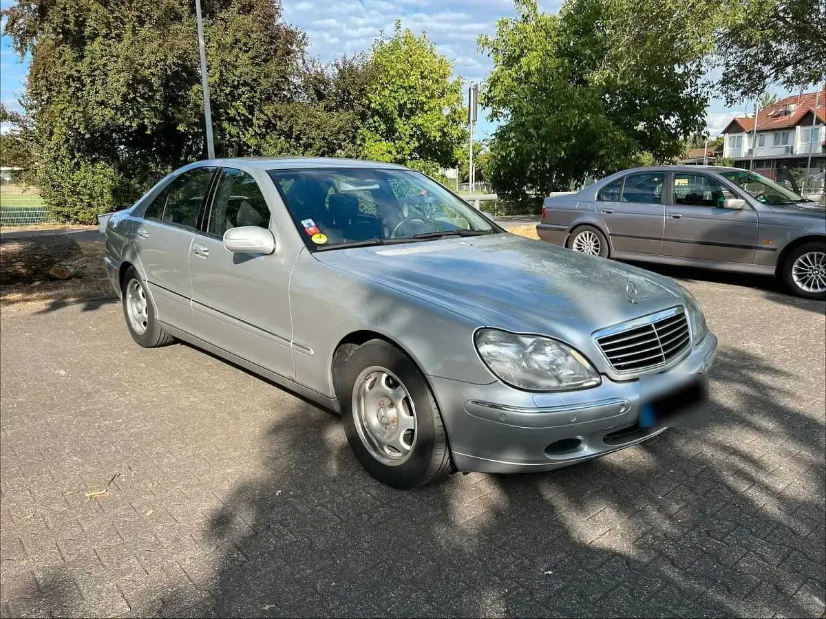 Gebraucht Mercedes S320 197 PS (144 kW) 2001 Silber Limousine