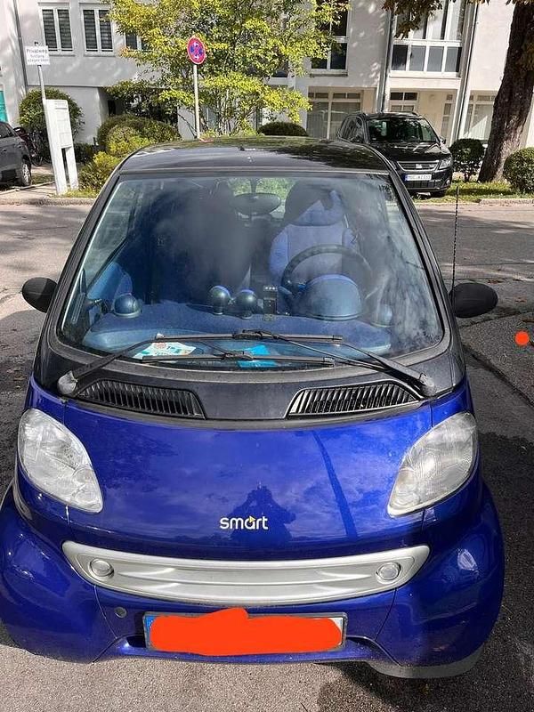 Blau Gebraucht 2000 Smart ForTwo Coupé Coupé | 1.800 € (Fairer Preis) - Bild 1/4