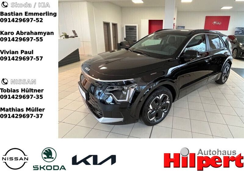 Schwarz Gebraucht 2022 Kia e-Niro Inspiration SUV | 43.740 € - Bild 1/4