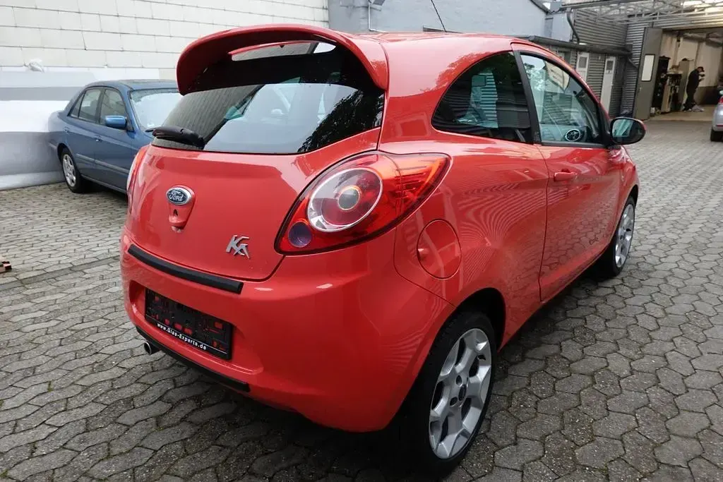 Gebraucht Ford Ka Titanium 69 PS (50 kW) 2009 Rot Kleinwagen