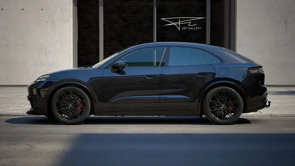 Neu Porsche Macan Turbo 469 kW (639 PS) 2026 Schwarz SUV
