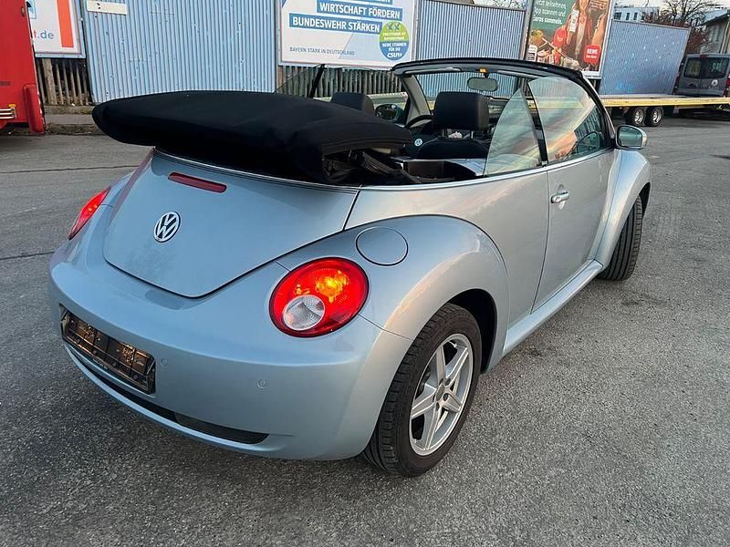 Blau Gebraucht 2009 VW Beetle Highline Cabrio | 3.999 € (Fairer Preis) - Bild 1/4