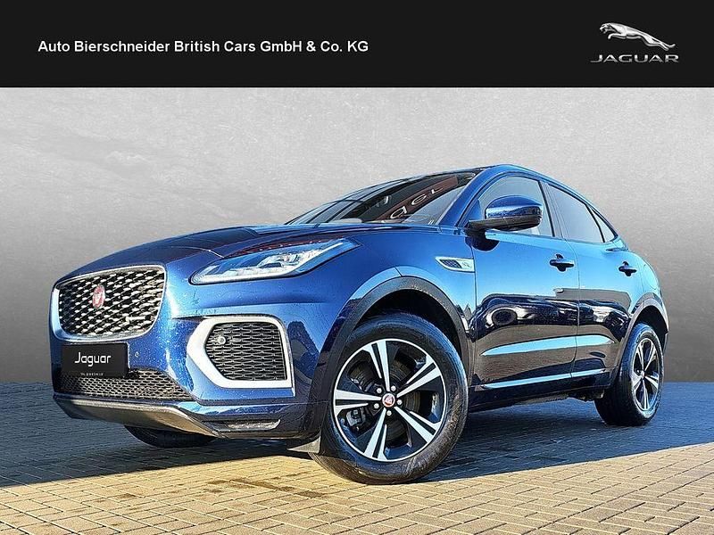 Blau Gebraucht 2021 Jaguar E-Pace R-Dynamic SUV | 32.850 € (Fairer Preis) - Bild 1/3