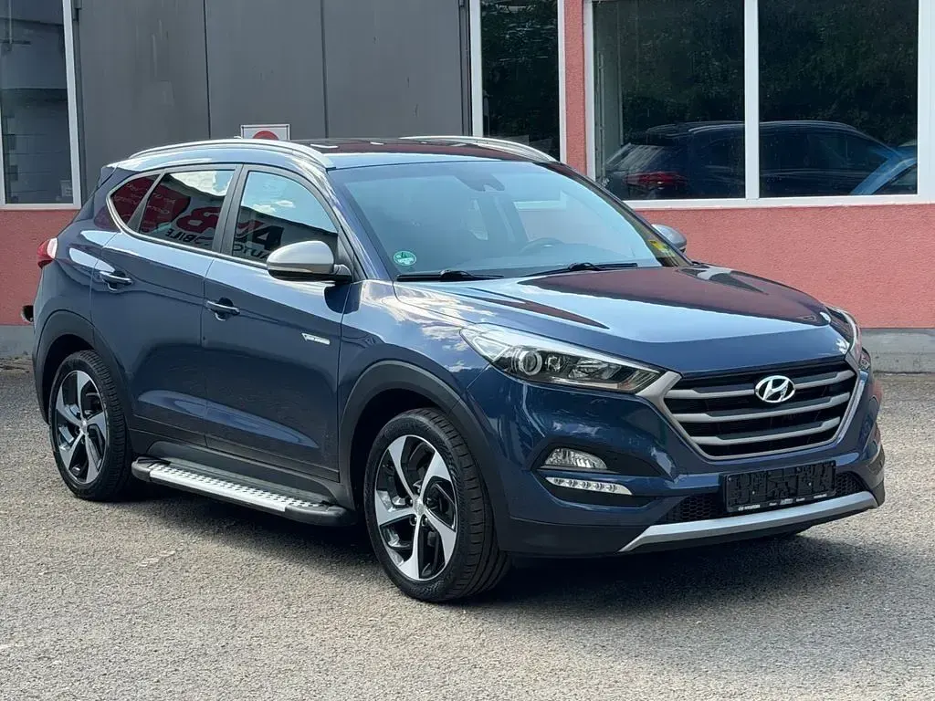 Gebraucht Hyundai Tucson Style 141 PS (103 kW) 2017 Blau SUV