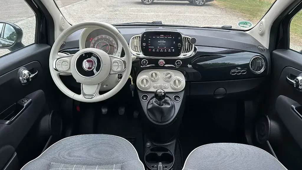 Gebraucht Fiat 500 69 PS (50 kW) 2021 Schwarz Kleinwagen
