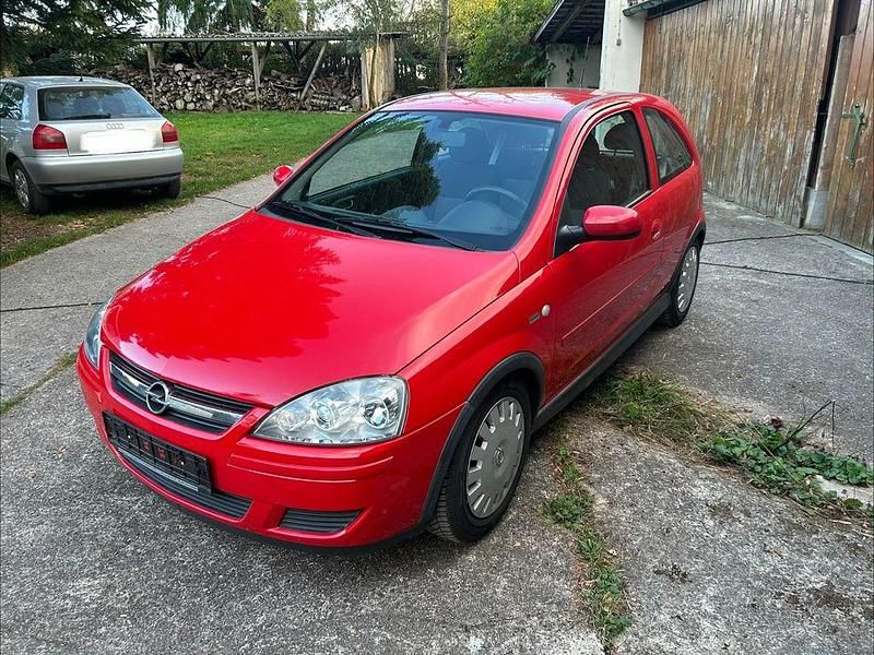 Rot Gebraucht 2006 Opel Corsa Edition Limousine | 4.200 € (Etwas zu teuer) - Bild 1/4
