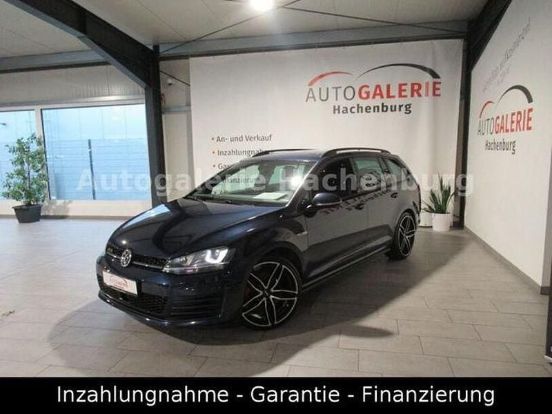 Blau Gebraucht 2016 VW Golf VII GTD Kombi | 10.890 € (Guter Preis) - Bild 1/4