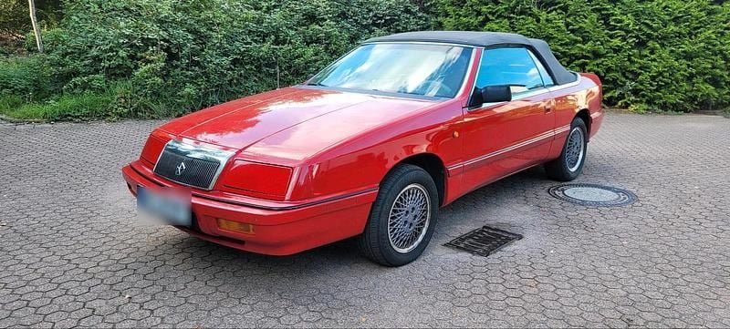 Rot Gebraucht 1991 Chrysler Le Baron Cabrio | 3.333 € - Bild 1/4