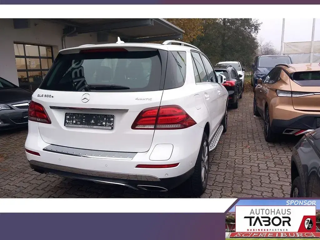 Gebraucht Mercedes GLE500 333 PS (244 kW) 2018 Polarweiss  unilack SUV