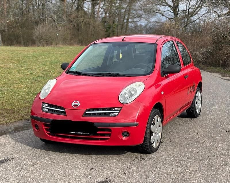Gebraucht Nissan Micra 65 PS (47 kW) 2007 Rot Kleinwagen