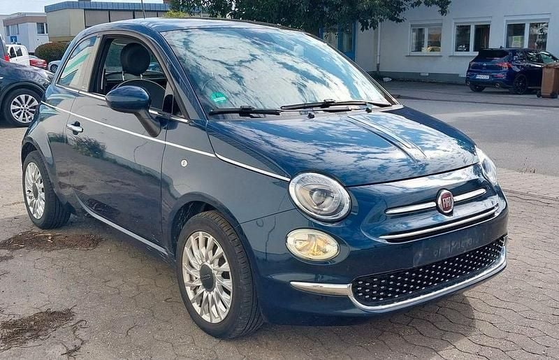 Blau Gebraucht 2019 Fiat 500 Kleinwagen | 8.999 € (Superpreis) - Bild 1/4