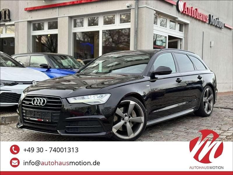 Schwarz Gebraucht 2015 Audi A6 S-Line Kombi | 18.970 € (Superpreis) - Bild 1/4