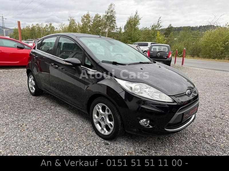 Gebraucht Ford Fiesta Titanium 82 PS (60 kW) 2012 Schwarz Limousine